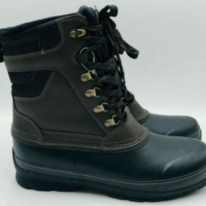 NEW KHOMBU BROWN KENNY DUCK WEATHERPROOF BOOTS NIB